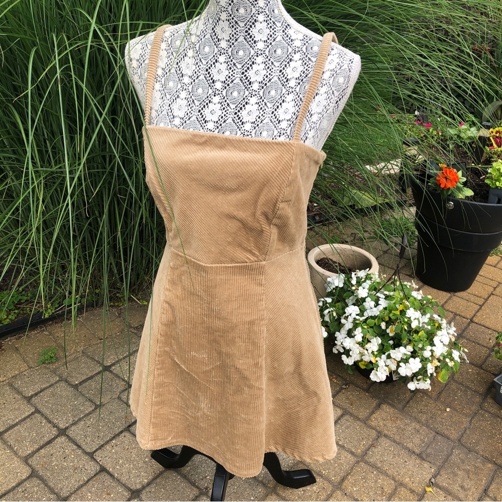 NWT women’s corduroy dress Sz S mini